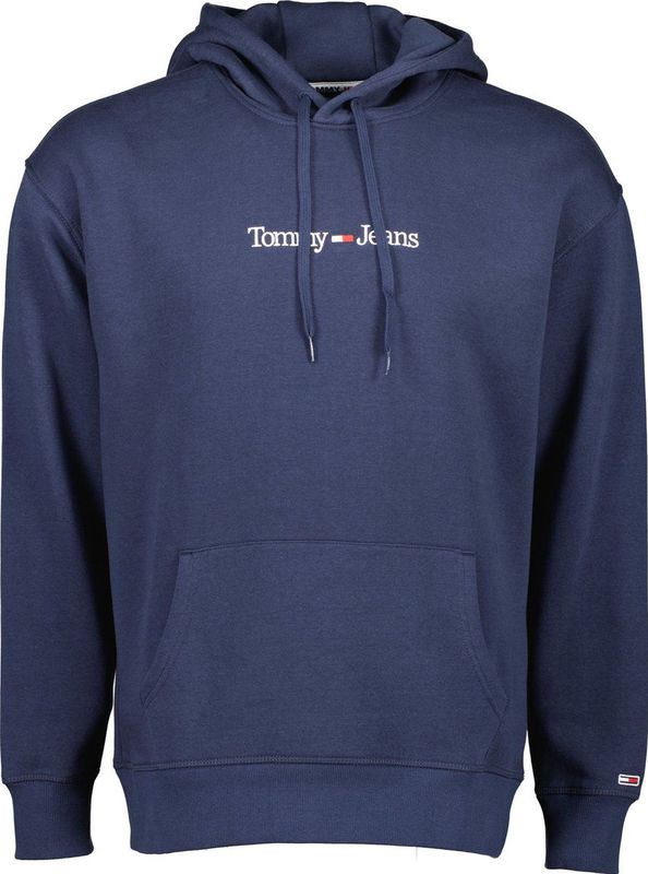 Tommy Jeans Hoody Reg Linear Hoodie Blauw