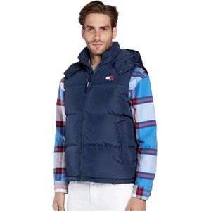 TOMMY JEANS - Alaska - Bodywarmer - Marineblauw - Polyester