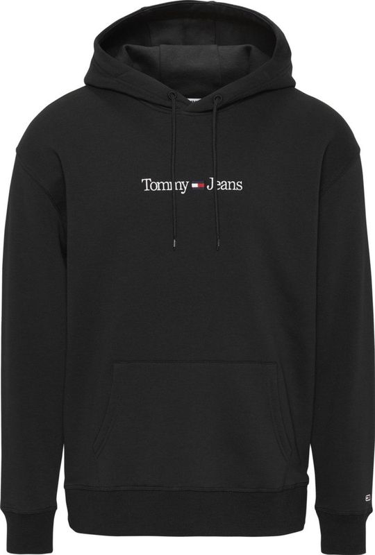 Tommy Hilfiger, Heren, Sweatshirts & Hoodies, Zwart, Maat: S Katoen,