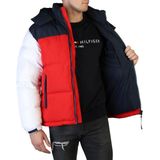 Tommy Hilfiger - Donsjack - Veelkleurig - Geïsoleerd - Afneembare Capuchon