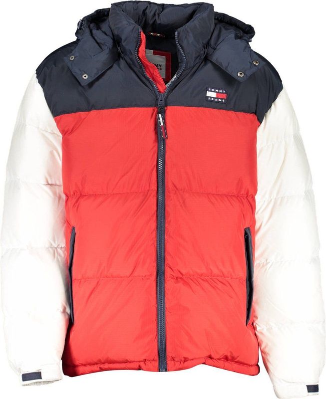 Tommy Hilfiger - Donsjack - Veelkleurig - Geïsoleerd - Afneembare Capuchon