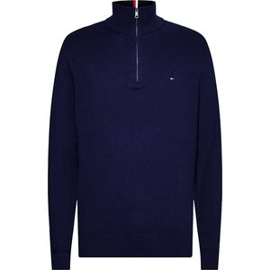 Tommy Hilfiger - Klassiek Truitje - Pullover - Ecru - Katoen/Kasjmier