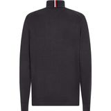 Tommy Hilfiger - Pima Org Ctn Cashmere Roll Neck - Coltrui - Grijs