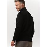 Tommy Hilfiger heren coltrui katoen - Pima Org Ctn Cashmere Roll Neck - zwart