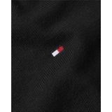 Tommy Hilfiger heren coltrui katoen - Pima Org Ctn Cashmere Roll Neck - zwart