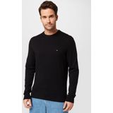 Tommy Hilfiger - Gebreide Pullover - Zwart - Organisch Katoenmengsel
