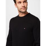 Tommy Hilfiger - Gebreide Pullover - Zwart - Organisch Katoenmengsel