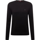 Tommy Hilfiger - Gebreide Pullover - Zwart - Organisch Katoenmengsel