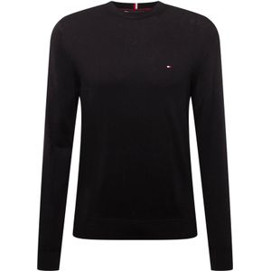 Tommy Hilfiger - Gebreide Pullover - Zwart - Organisch Katoenmengsel