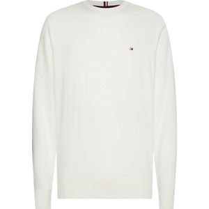 Tommy Hilfiger - Pima Org Ctn Cashmer - Trui - Ivory Petal - Volwassen