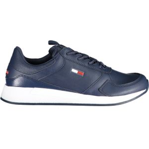 Tommy Hilfiger Heren Sneakers - Blauw - Maat 44