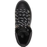 Tommy Hilfiger - Leren Outdoor Platte Laars - Zwart - Leer