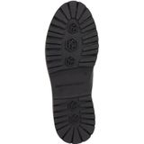 Tommy Hilfiger - Leren Outdoor Platte Laars - Zwart - Leer