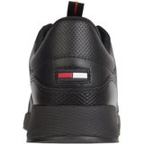 Tommy Jeans - EM0EM01080 - Sneakers - Zwart - Leer/Nylon/Polyurethaan