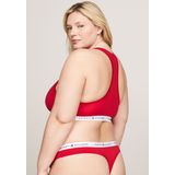 TOMMY HILFIGER - UW0UW04002 - Sport Bh - Zwart - Katoen