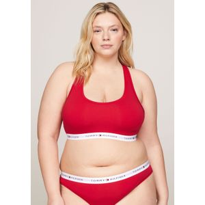 TOMMY HILFIGER - UW0UW04002 - Sport Bh - Zwart - Katoen