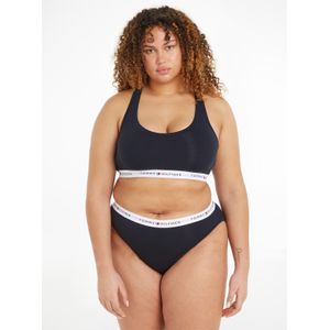 TOMMY HILFIGER - UW0UW04002 - Sport Bh - Zwart - Katoen