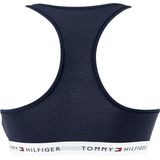 Tommy Hilfiger - Racerback-BH - Grijs - Katoen - Sportieve Rug