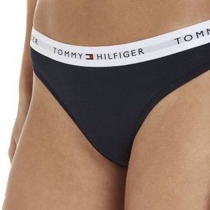 Tommy Hilfiger - Slip - Blauw - Biologisch Katoen - Elastische Tailleband