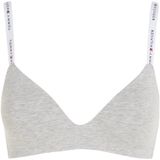 Tommy Hilfiger - Triangel-bh - Lichtgrijs - Tweekleurige Optiek