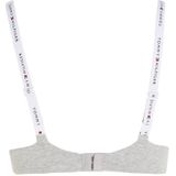 Tommy Hilfiger - Triangel-bh - Lichtgrijs - Tweekleurige Optiek