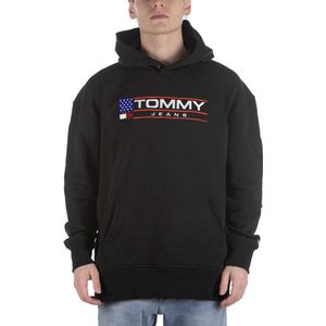 Effen Sweatshirt Met Lange Mouwen En Vaste Capuchon