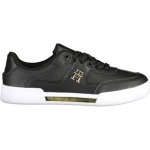 Tommy Hilfiger - Prep Court Sneaker - Zwart - Leer