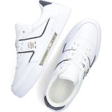 Tommy Hilfiger - Witte Sneakers - Dames - Leer - Klassiek Ontwerp