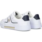 Tommy Hilfiger - Witte Sneakers - Dames - Leer - Klassiek Ontwerp