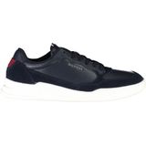 Tommy Hilfiger - Blauwe Leren Sneakers - Heren - 45 EU - Polyester