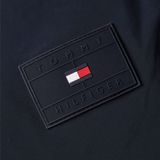 Tommy Hilfiger - Mix Media Hooded Jacket - Tussenjas - Blauw - 100% Polyester