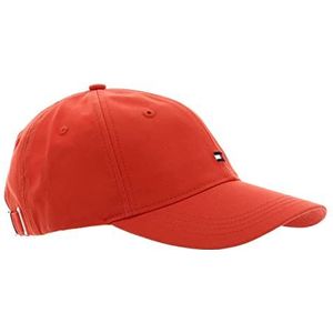 Tommy Hilfiger Essential Flag Cap voor dames, Aardse sinaasappel