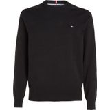 Tommy Hilfiger - 1985 Trui - Zwart - 100% Biologisch Katoen