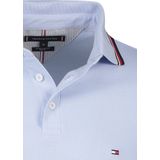 Tommy Hilfiger 1985 Rwb Tipped Slim Polo - heren poloshirt - lichtblauw