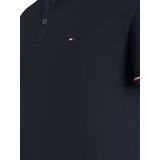 Tommy Hilfiger 1985 Rwb Tipped Slim Polo - heren poloshirt - donkerblauw