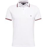 Tommy Hilfiger 1985 Rwb Tipped Slim Polo - heren poloshirt - wit