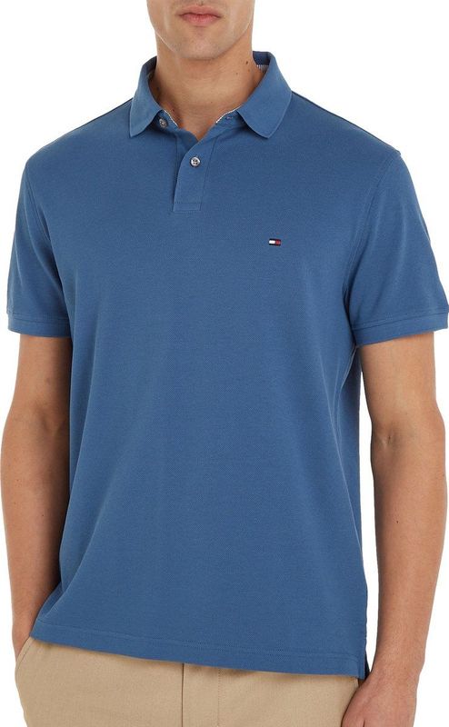 Tommy Hilfiger - 1985 - Polo Shirt - Blauw - Regular Fit