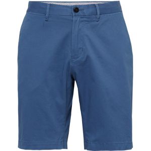 TOMMY HILFIGER - Harlem 1985 - Chino Broek - Blauw - Katoen, Regular Pasvorm, Knielengte