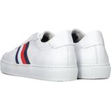 Tommy Hilfiger Premium Cupsole Mono Sneakers - Leren Sneaker - Heren - Wit