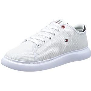 Tommy Hilfiger Cupsole Sneakers voor heren, Kleur: wit., 41 EU