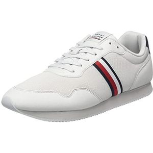 Tommy Hilfiger Heren Core Lo Runner Fm0fm04504 Sneaker, Grijs Licht Gegoten, 40 EU