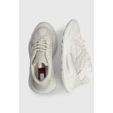 Tommy Jeans - Sneakers - Beige - Leer