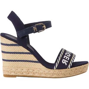 Tommy Hilfiger Hakken Donkerblauw Polyester sleehakken donkerblauw
