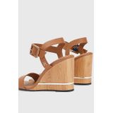 Tommy Hilfiger - Fw 0Fw 07074Gu 9 - Dames Schoenen - Bruin - Leren