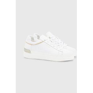 Tommy Hilfiger Lux Metallic Cupsole Trainers Wit EU 38 Vrouw