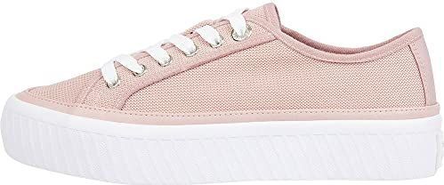 Tommy Hilfiger - Platform Vulcanized Sneaker - Roze - Kalmerend Roze - Premium Design