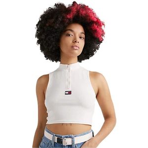 Tommy Jeans - T-shirt - Badge - Comfortabel Materiaal