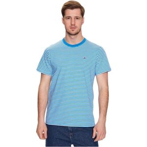 Tommy Jeans - T-shirt - Blauw - Heren