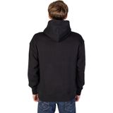 Tommy Hilfiger - Zwarte Katoenen Hoodie - Heren - Met Logo