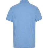 Tommy Jeans - Classic Badge Polo - Blauw - Biologisch Katoen